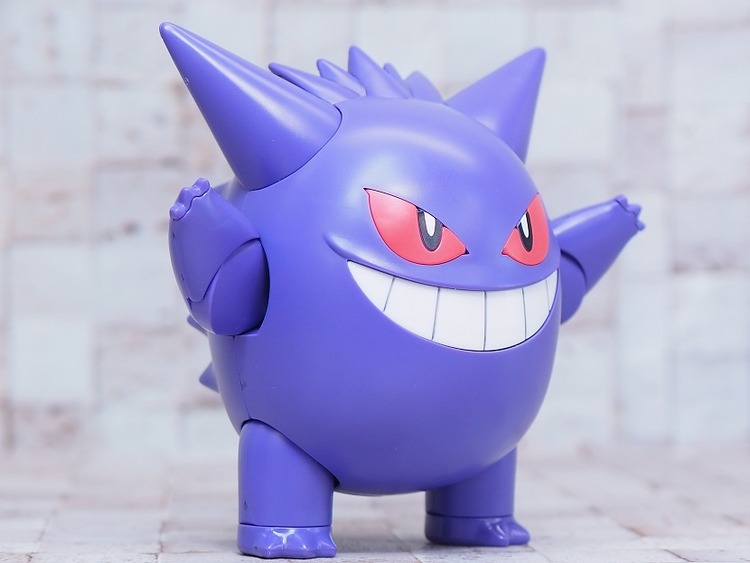 Gengar (แบบประกอบ) ของแท้ JP - Pokemon Plamo Bandai [โมเดลโปเกมอน]