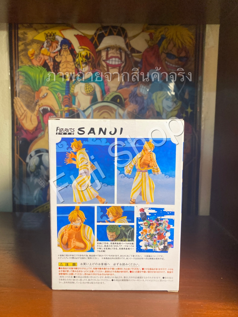 Sanji Wano ของแท้ JP แมวทอง - Figuarts Zero Bandai [โมเดลวันพีช]