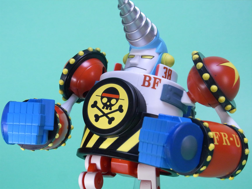 Franky ของแท้ JP แมวทอง - Chara Bank Megahouse [โมเดลวันพีช]