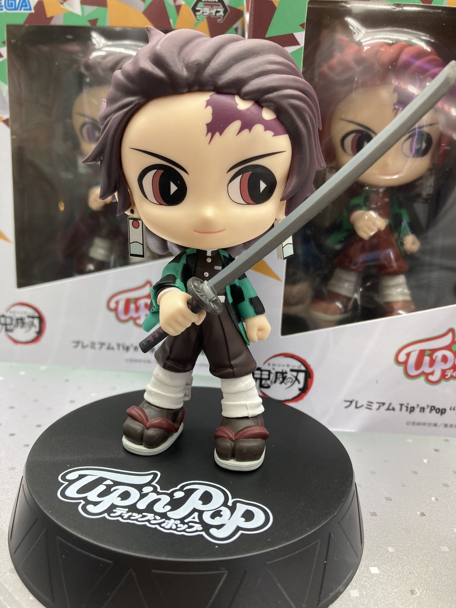 Tanjiro ของแท้ JP - Tip'n'Pop Sega [โมเดล Demon Slayer]