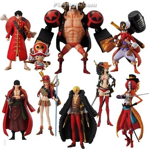Straw Hat Pirates Film Z Special Set ของแท้ JP แมวทอง - Super Styling Bandai [โมเดลวันพีช] (9 ตัว)