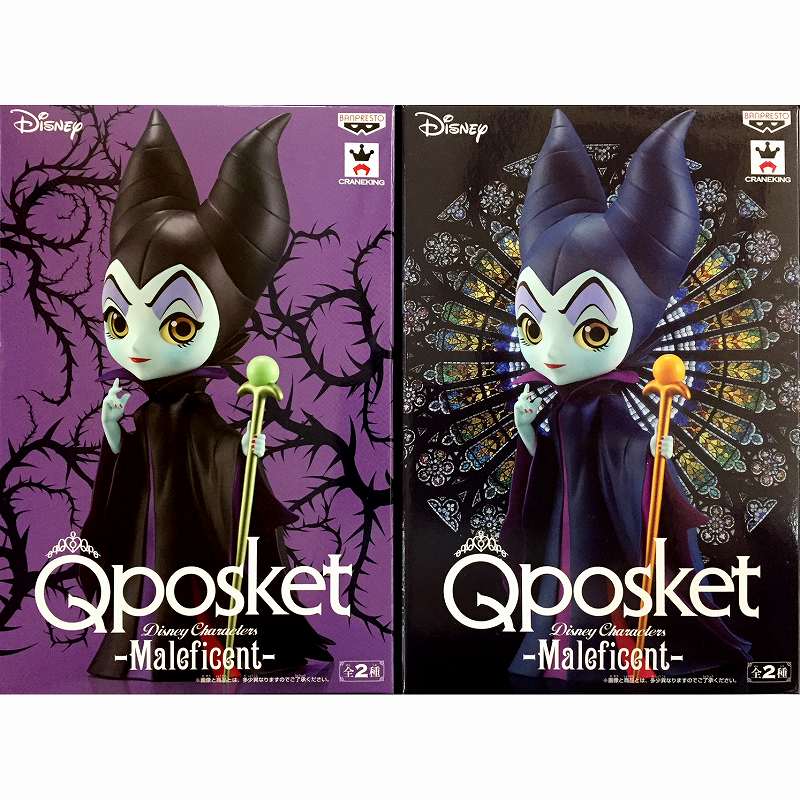 Maleficent - Pastel Color ของแท้ JP - Q Posket Banpresto [โมเดล Disney]