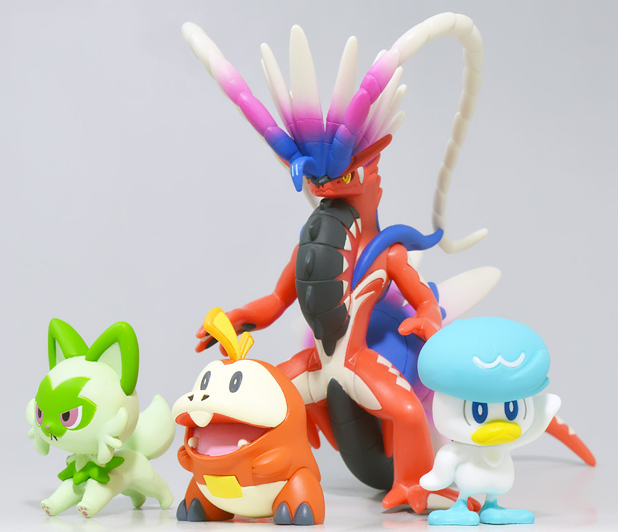 Koraidon ของแท้ JP - Monster Collection Takara Tomy [โมเดลโปเกมอน]
