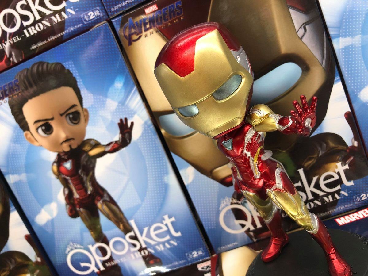 Iron Man - ver.A ของแท้ JP - Q Posket Banpresto [โมเดล Marvel]