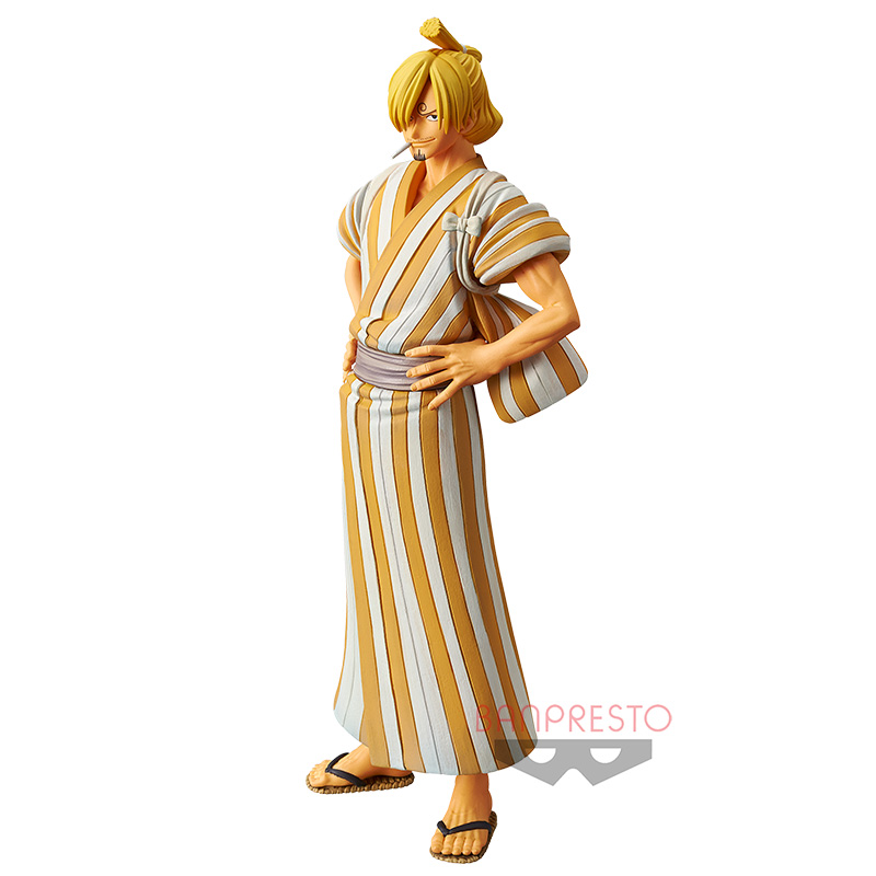 Sanji Wano ของแท้ JP แมวทอง - Grandline Men Banpresto [โมเดลวันพีช]