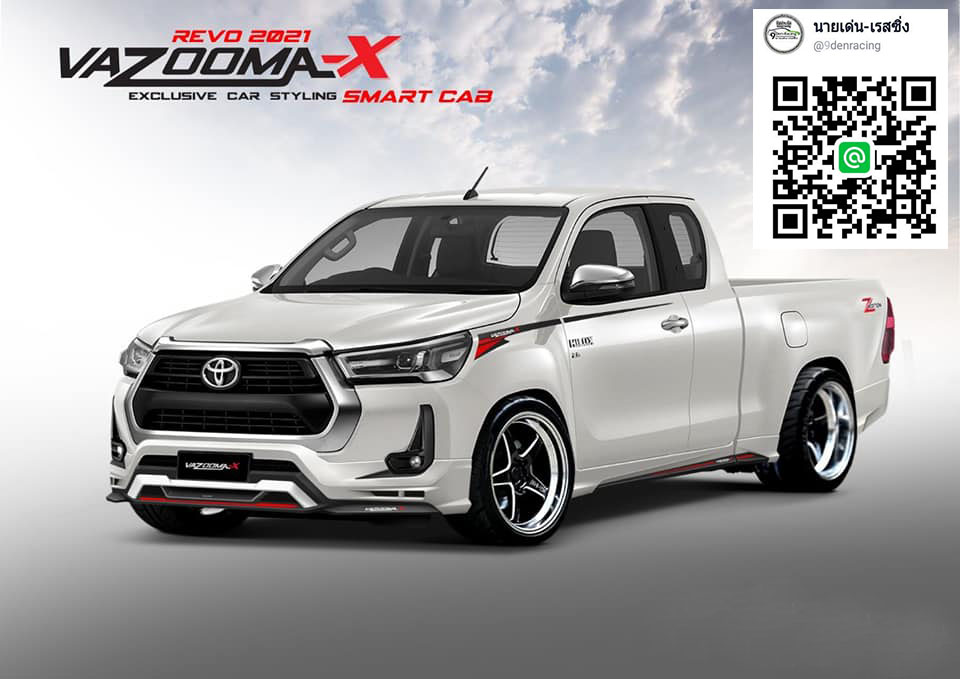 Vazooma-X VS Toyota Hilux Revo Smart Cab(2Drs.)'2020-On [ชุดแต่งสำหรับคนพันธุ์ลุยXsport Edition]