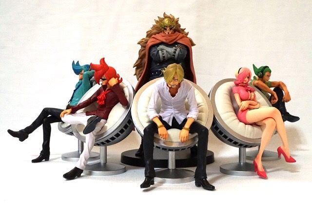 Vinsmoke Family Set ของแท้ JP แมวทอง - Vinsmoke Family Banpresto [โมเดลวันพีช] (6 ตัว)