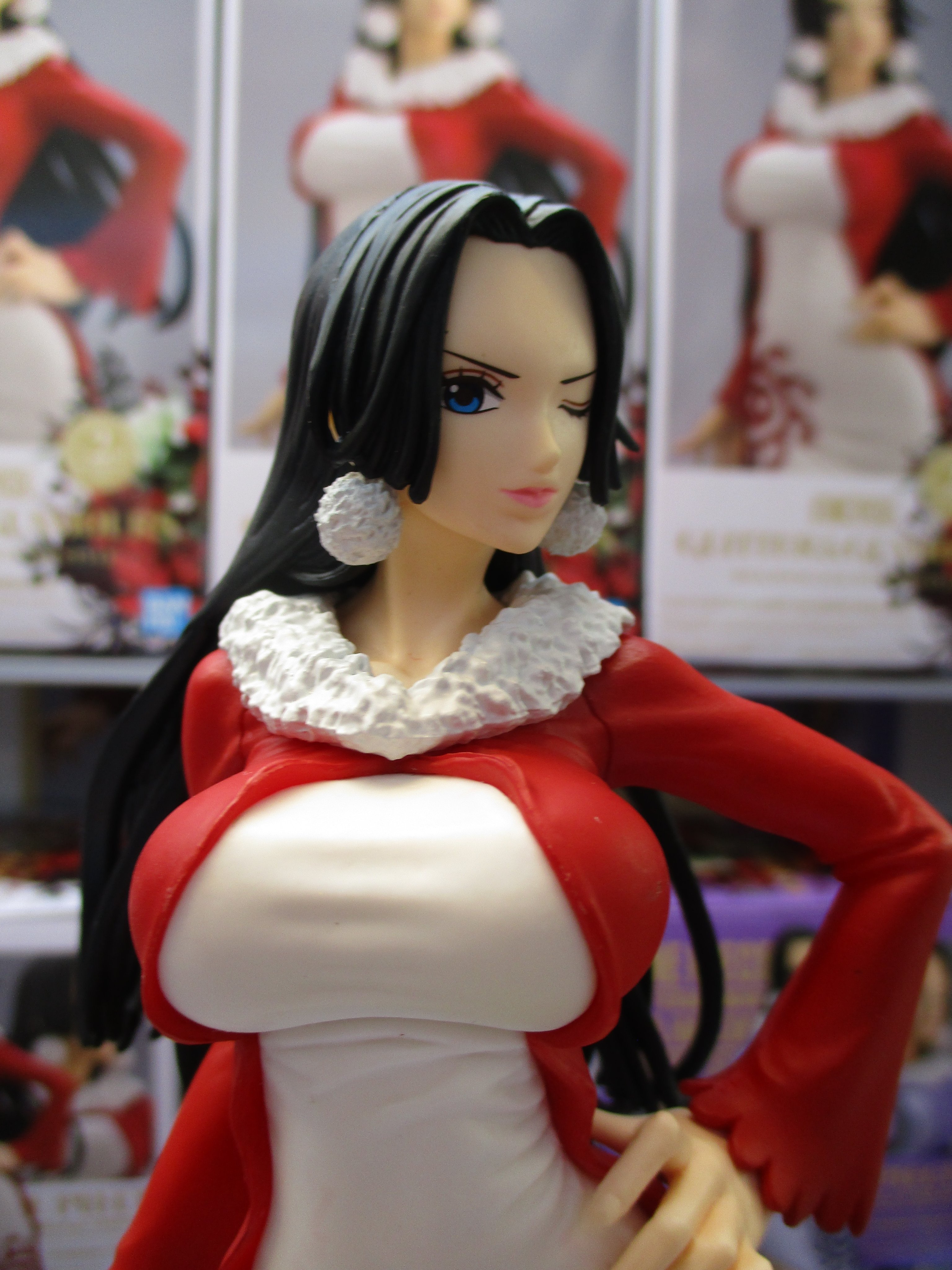 Boa Hancock Winter Style ของแท้ JP แมวทอง - Glitter & Glamours Banpresto [โมเดลวันพีช]