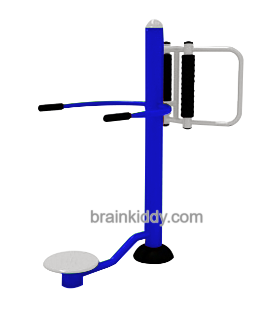 เครื่องออกกำลังกาย กลางแจ้ง ชุดอุปกรณ์ บริหารเอว สะโพก นวดหลัง ลานกีฬา อเนกประสงค์ สนามกีฬา ขนาด 60 x 135 x 150 ซม.