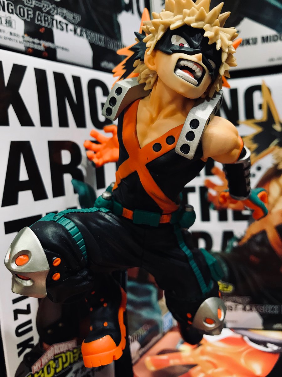 Bakugo ของแท้ JP - King of Artist Banpresto [โมเดล My Hero Academia]