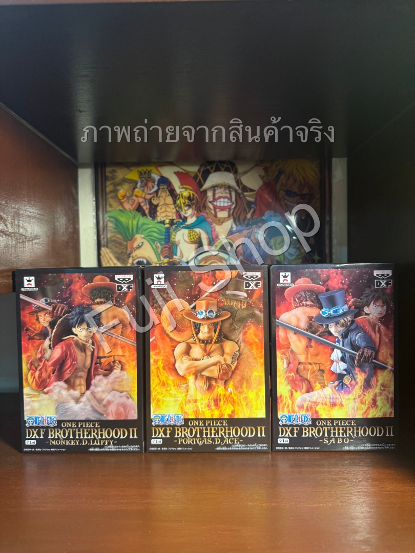 Brotherhood Set ของแท้ JP แมวทอง - Banpresto [โมเดลวันพีช] (3 ตัว)