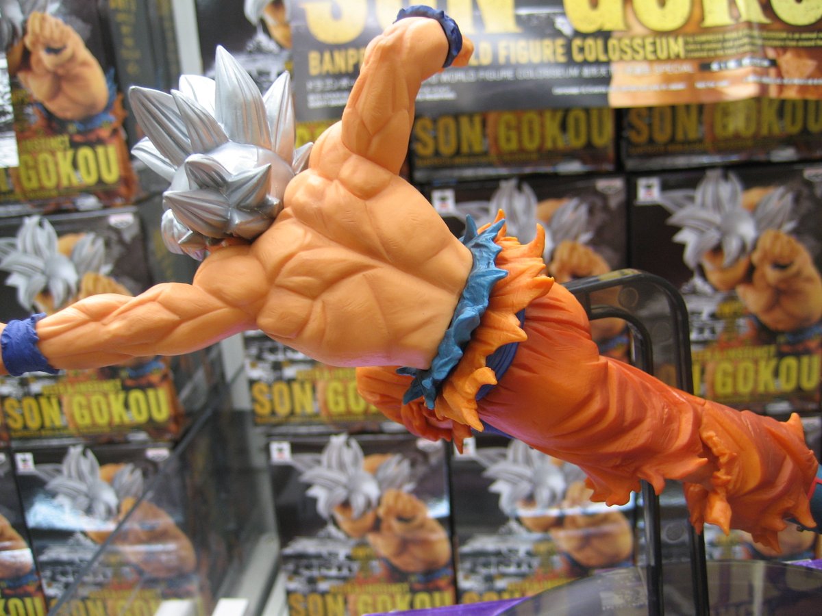 Goku Ultra Instinct ของแท้ JP แมวทอง - Banpresto World Figure Colosseum [โมเดลดราก้อนบอล]
