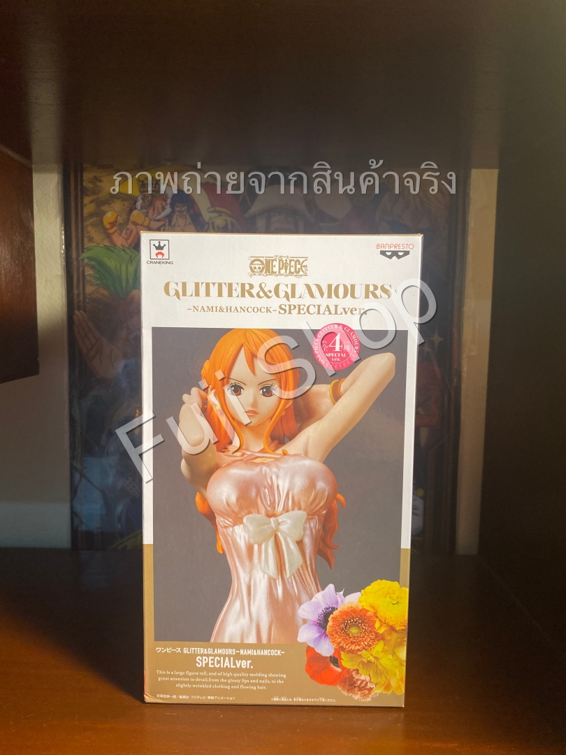 Nami Film Gold Special Color ของแท้ JP แมวทอง - Glitter & Glamours Banpresto [โมเดลวันพีช]