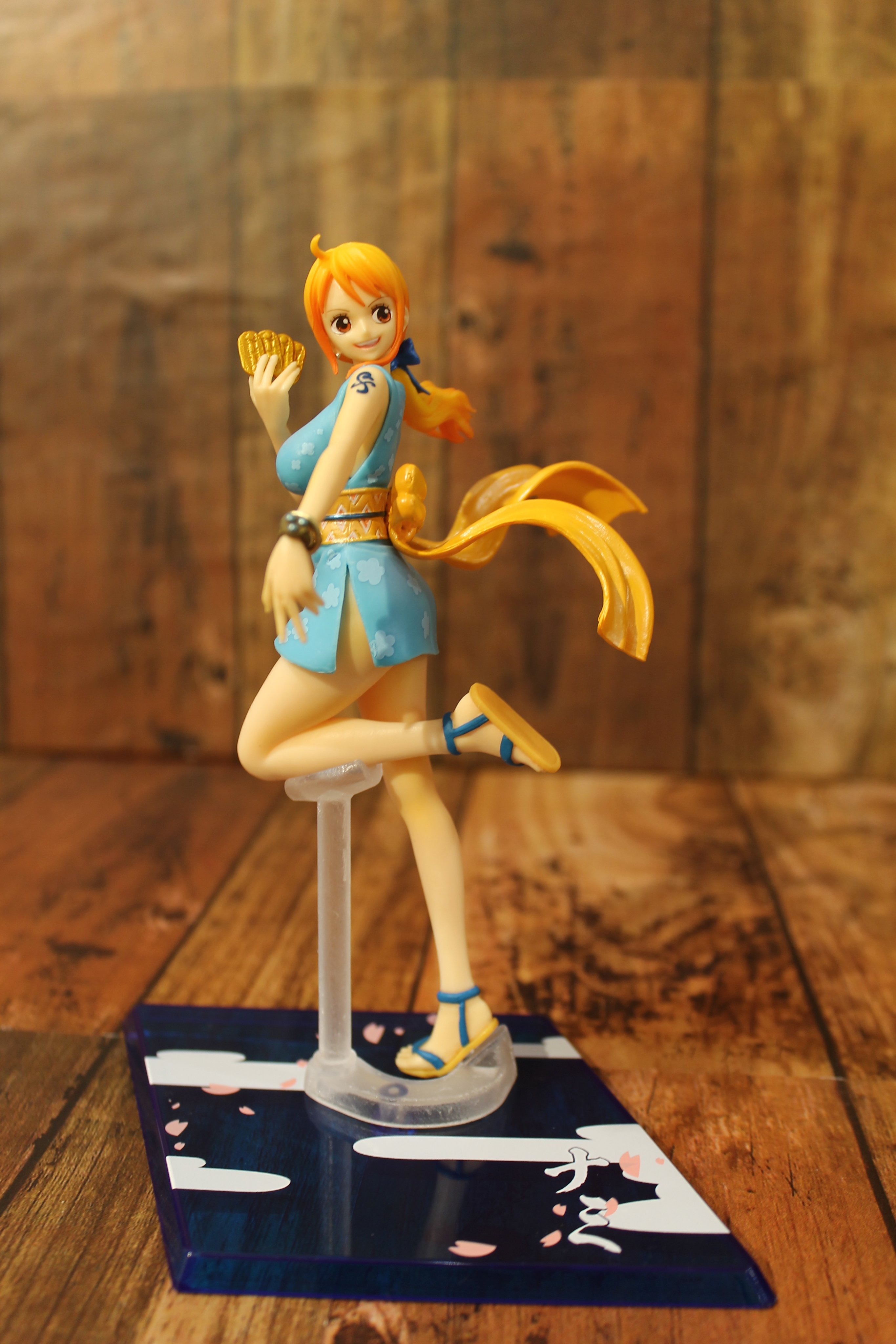 Nami Wano ของแท้ JP แมวทอง - Figuarts Zero Bandai [โมเดลวันพีช]