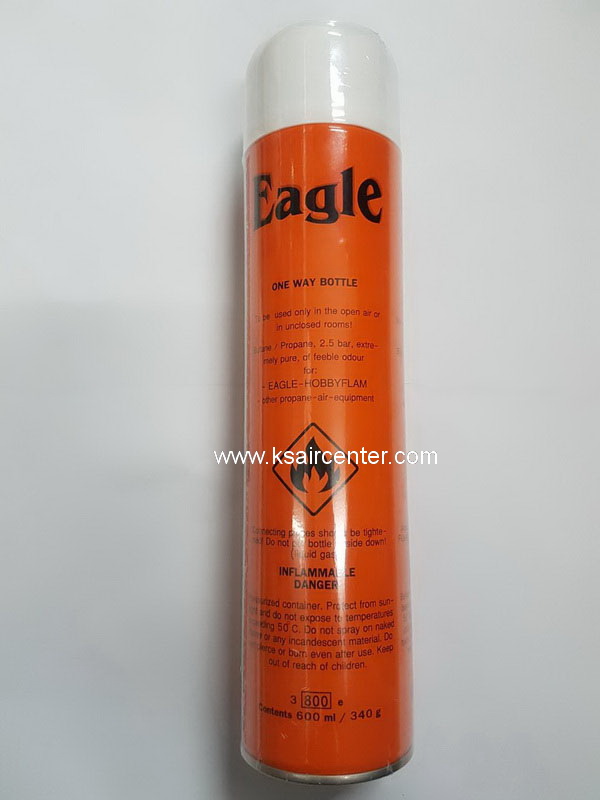 แก๊สกระป๋อง สีส้ม EAGLE (รหัสสินค้า 005061)