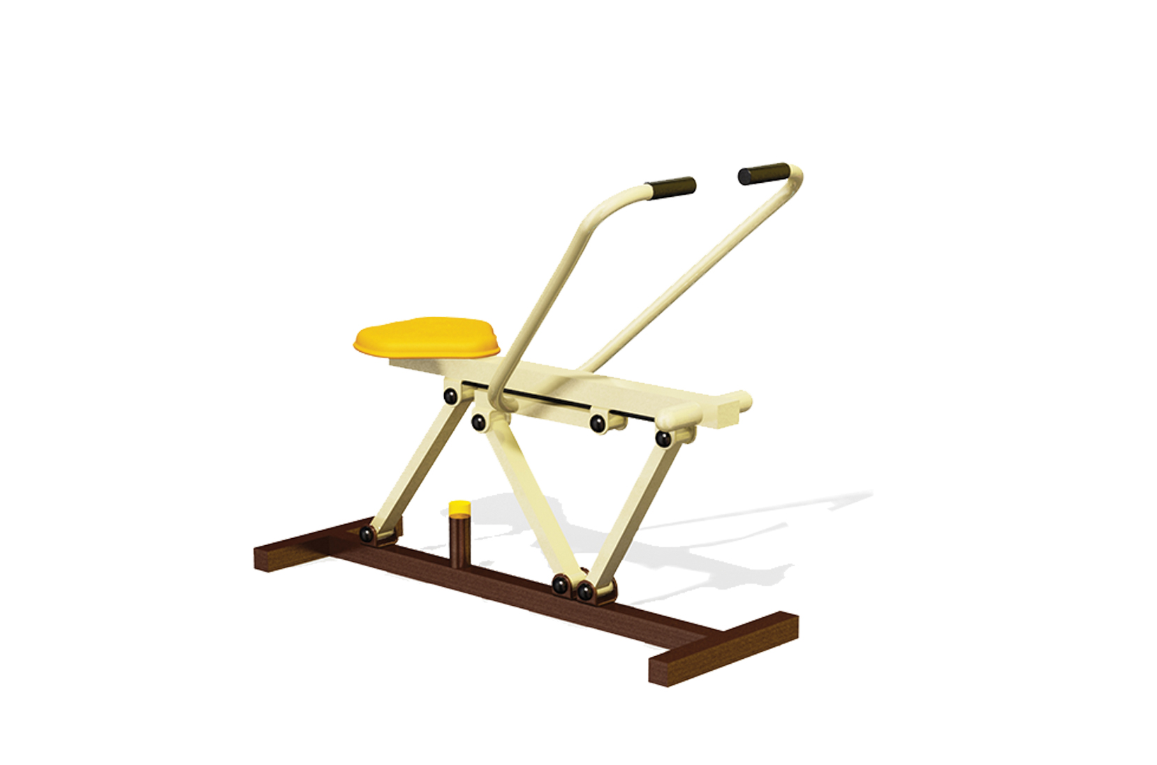 เครื่องออกกำลังกาย กลางแจ้ง ชุดกรรเชียง บก ลานกีฬา อเนกประสงค์ สนามกีฬา งานนำเข้าสำเร็จรูป พร้อมส่ง เป็นสีตามแบบเท่านั้น ขนาด 75 x 120 x 80 ซม.