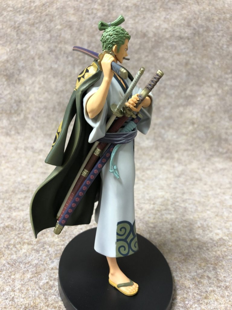 Zoro Wano ของแท้ JP แมวทอง - Grandline Men Banpresto [โมเดลวันพีช]