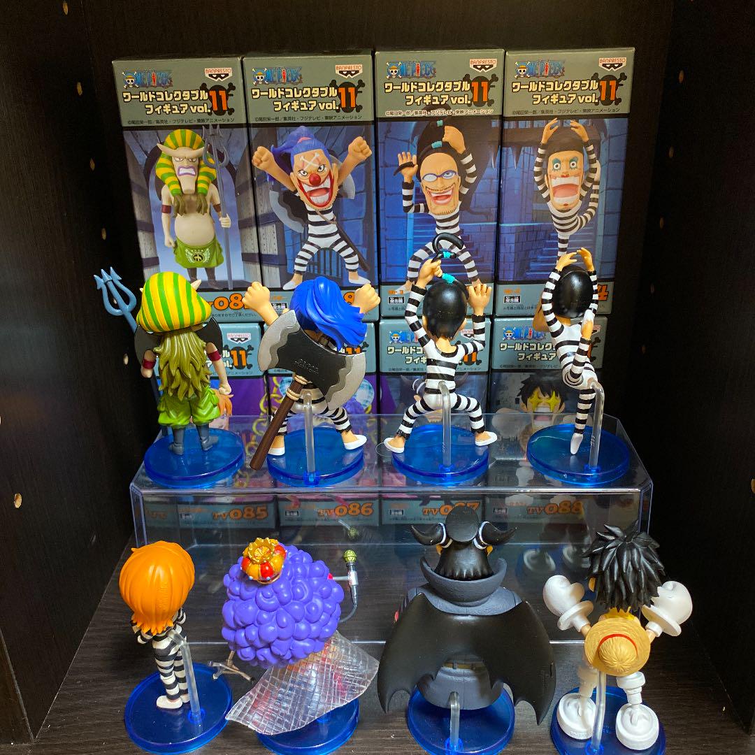 Impel Down Set ของแท้ JP แมวทอง - WCF Banpresto [โมเดลวันพีช] (8 ตัว)
