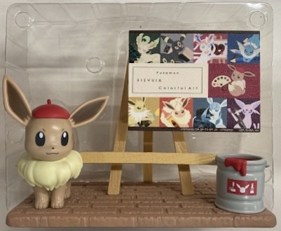 Eevee & Colorful Art ของแท้ JP - Ichiban Kuji Banpresto [โมเดลโปเกมอน]