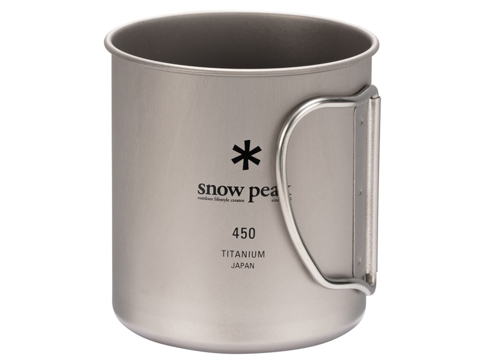 SnowPeak Titanium Single Cup 450 MG-143