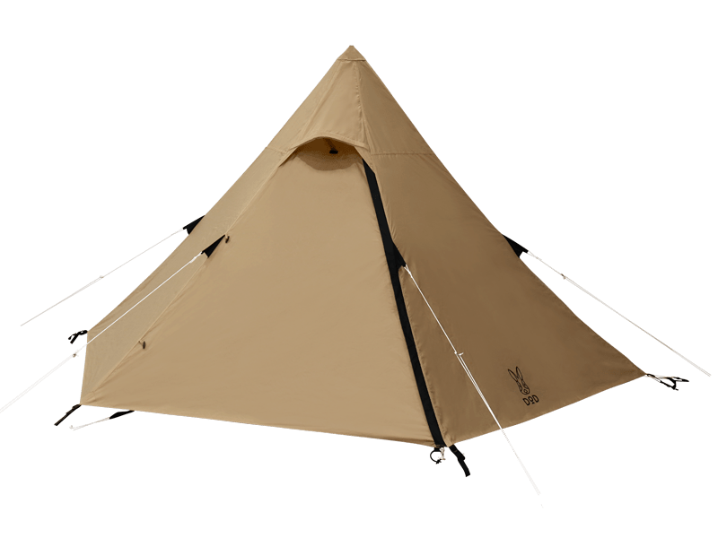 DoD One Pole Tent 3PP Tan T3-44-TN