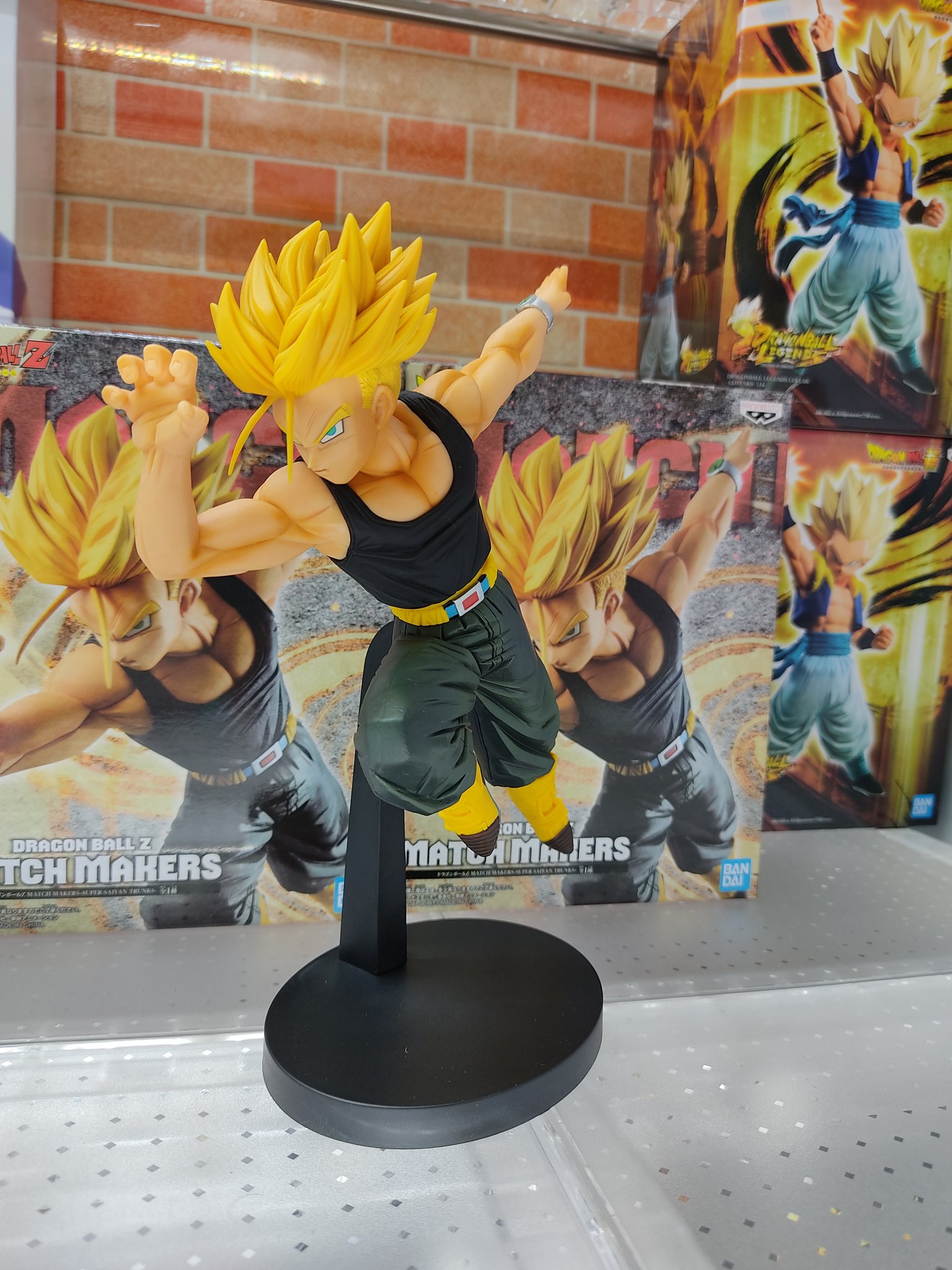 Trunks Super Saiyan ของแท้ JP แมวทอง - Match Makers Banpresto [โมเดลดราก้อนบอล]