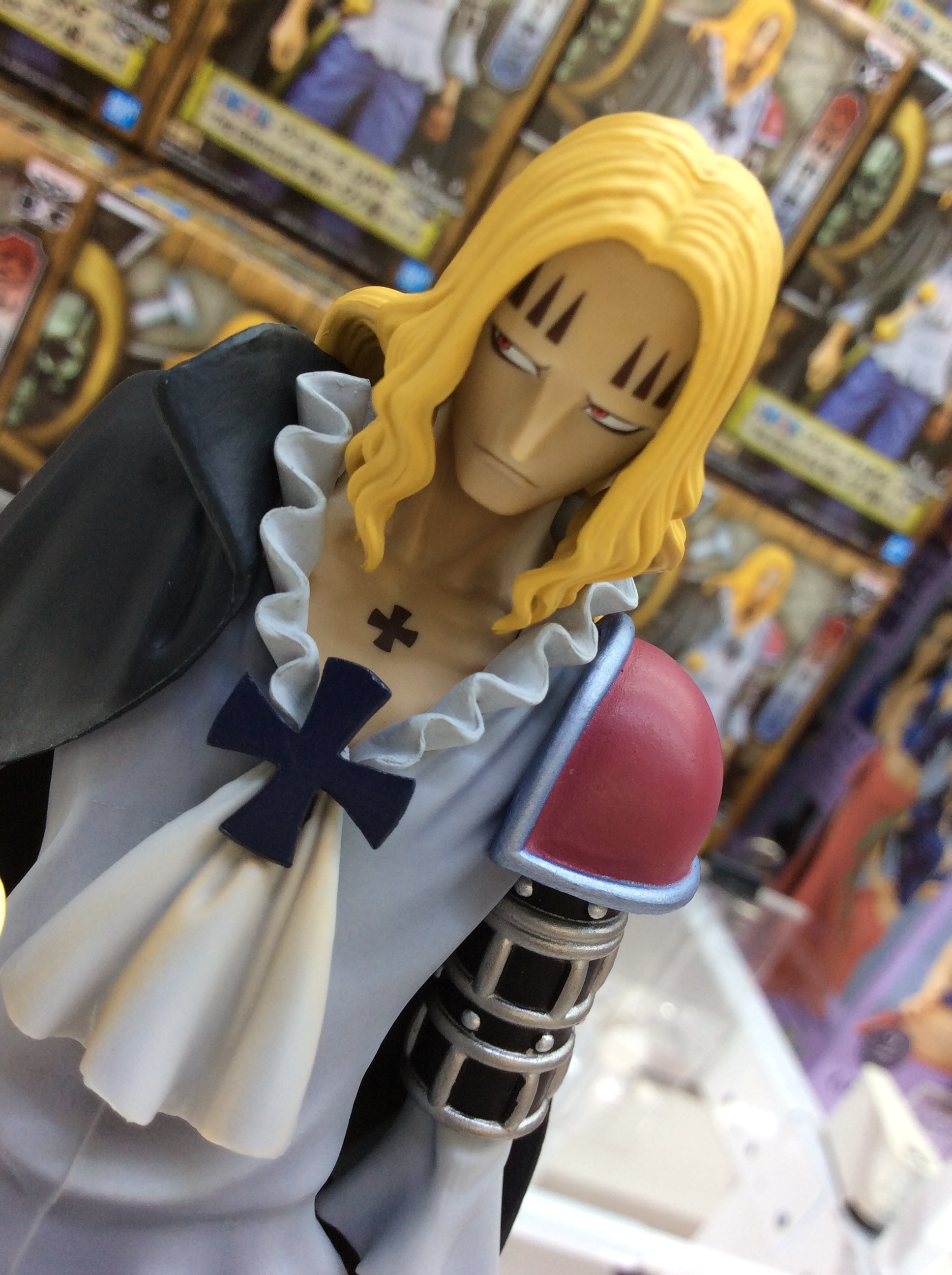 Hawkins Wano ของแท้ JP แมวทอง - Grandline Men Banpresto [โมเดลวันพีช]