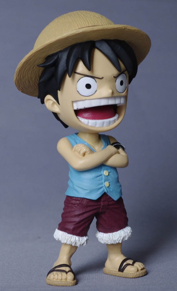 Luffy ของแท้ JP แมวทอง - Bobbing Head Plex [โมเดลวันพีช]