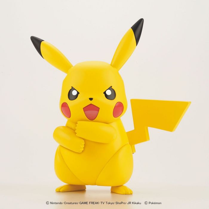 Pikachu (แบบประกอบ) ของแท้ JP - Pokemon Plamo Bandai [โมเดลโปเกมอน]