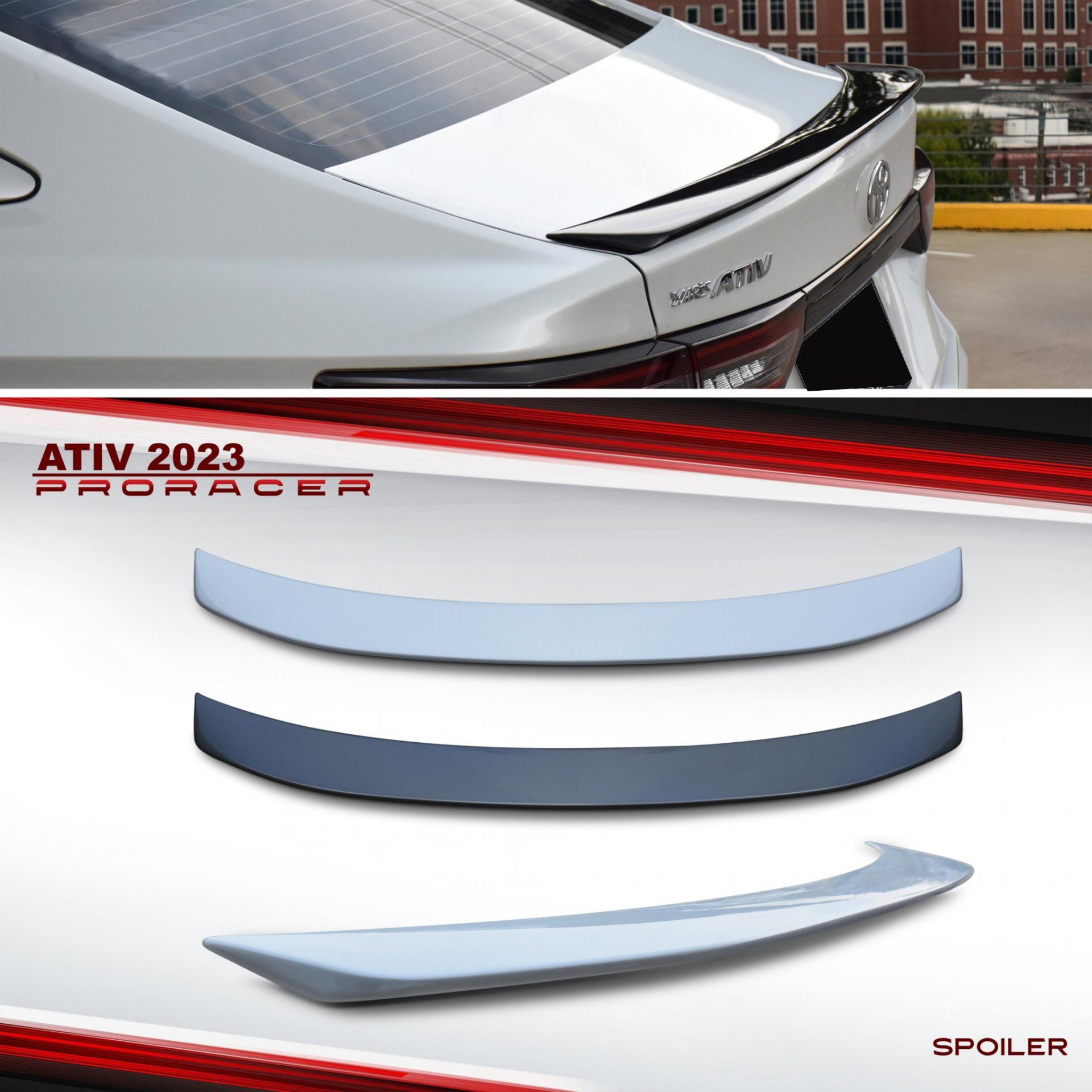 PRORACER VS Toyota Yaris Ativ 4D 2022-On [แบบนี้ซิไม่มีใครเหมือนเรา!]