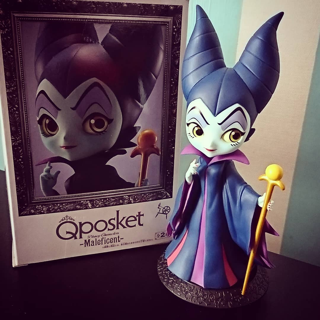 Maleficent - Pastel Color ของแท้ JP - Q Posket Banpresto [โมเดล Disney]