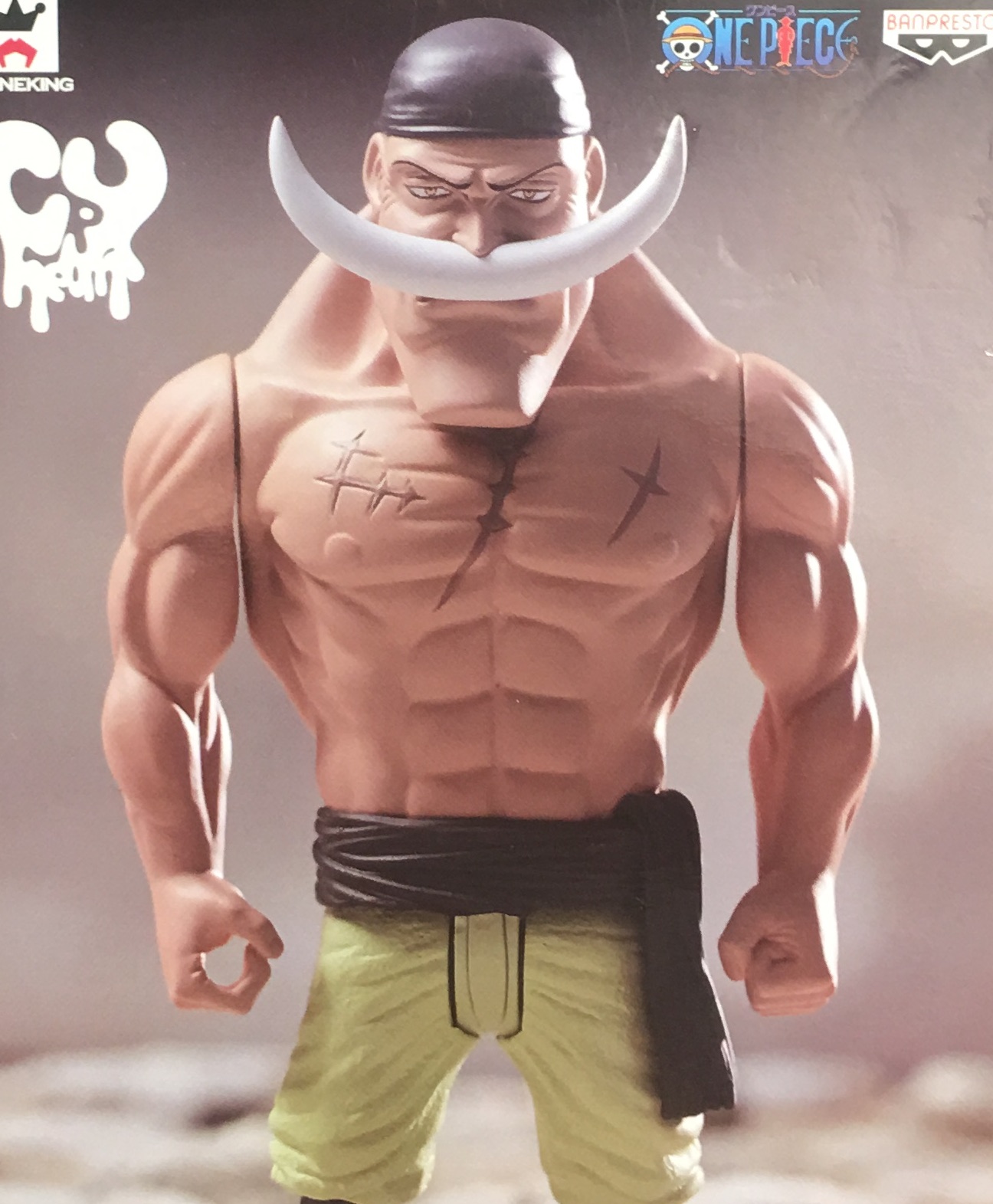 Whitebeard ของแท้ JP แมวทอง - Cry Heart Banpresto [โมเดลวันพีช]