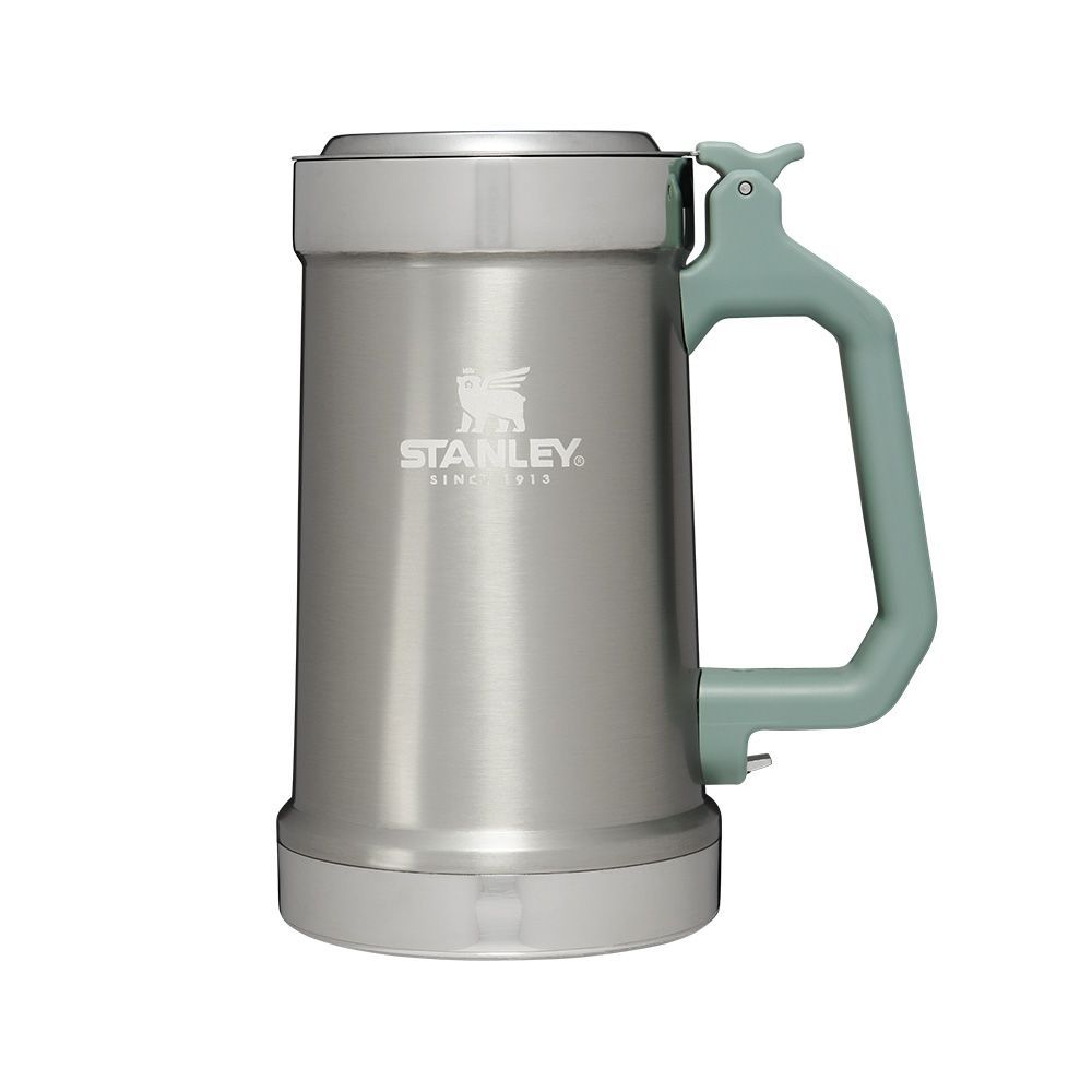 Classic Bottle Opener Beer Stein 24Oz Stainless Steel Shale