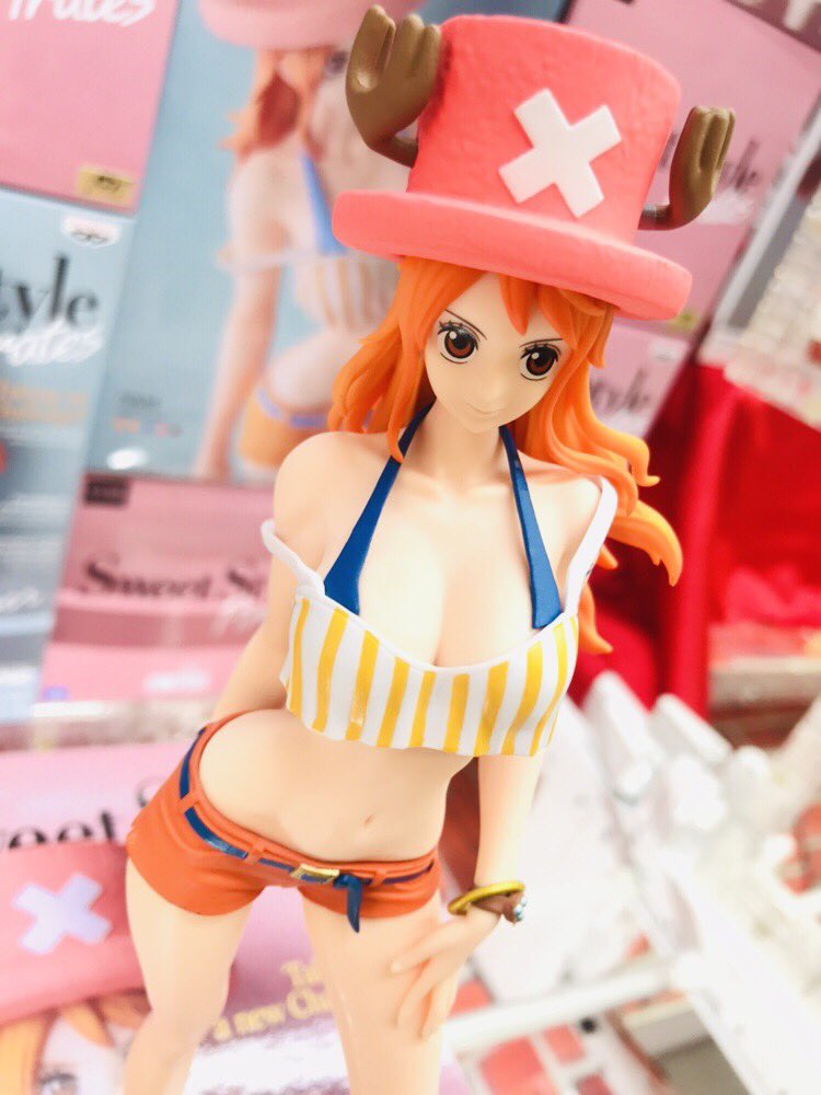 Nami ของแท้ JP แมวทอง - Sweet Style Pirates Banpresto [โมเดลวันพีช]
