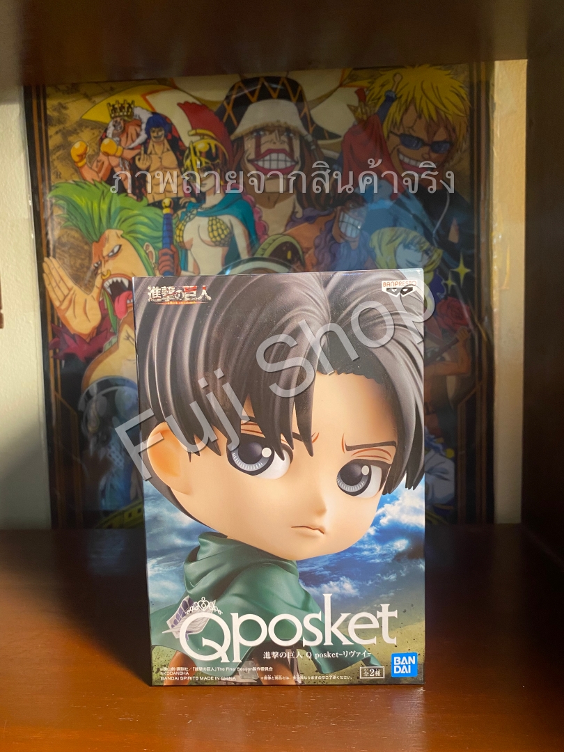 Levi ของแท้ JP - Q Posket Banpresto [โมเดล Attack on Titan]