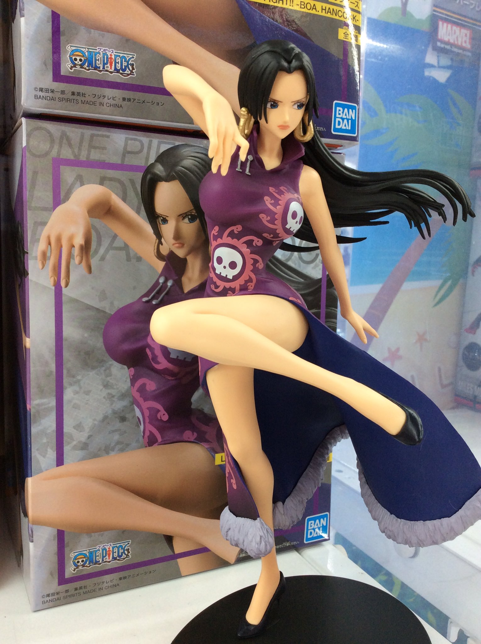 Boa Hancock ของแท้ JP แมวทอง - Lady Fight Banpresto [โมเดลวันพีช]