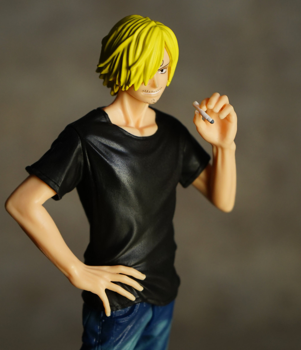 Sanji ของแท้ JP แมวทอง - Jeans Freak Banpresto [โมเดลวันพีช]