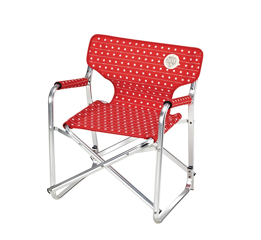 Mini Master Chair II-Patten Red เก้าอี้สนาม
