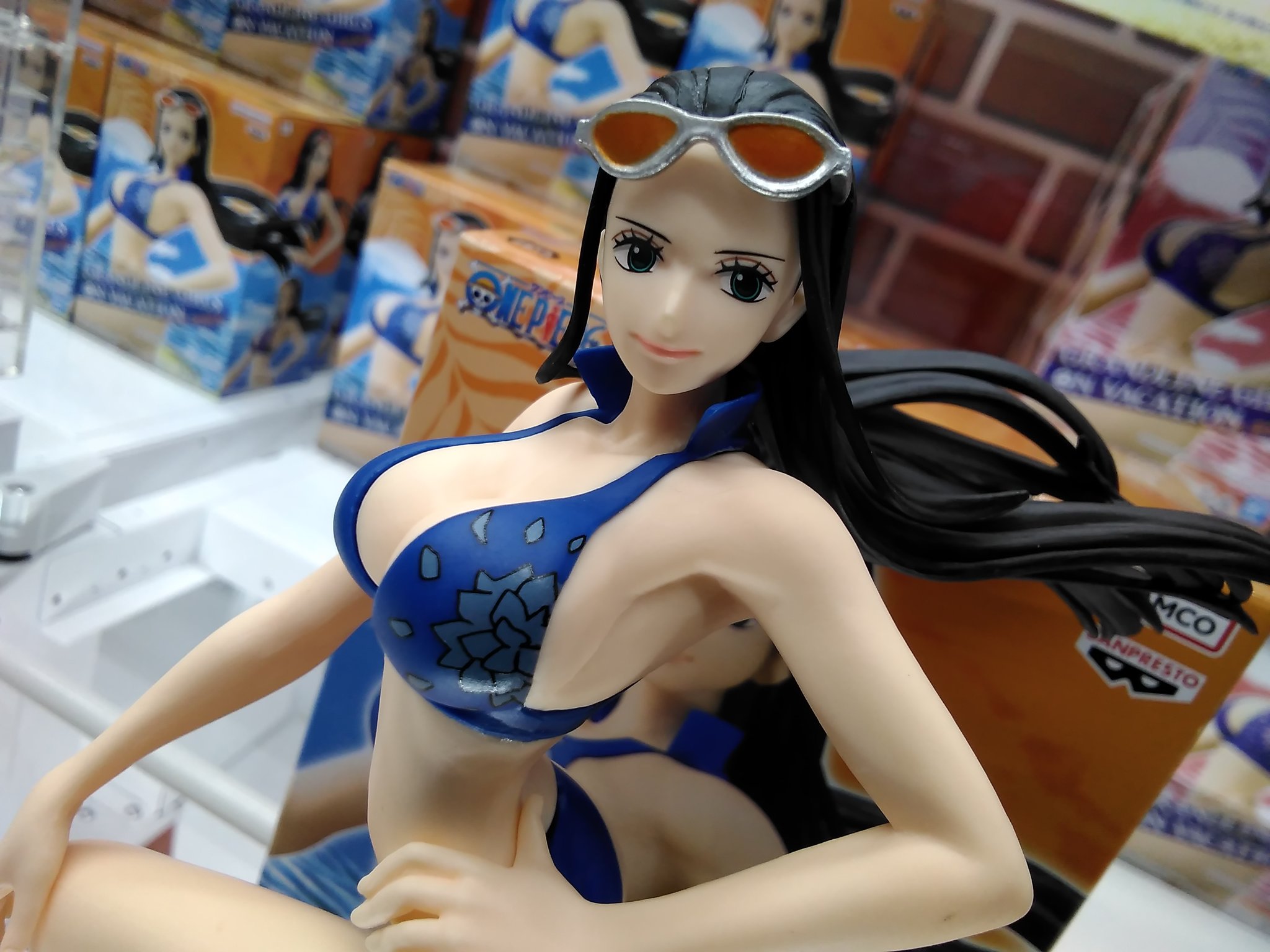 Robin ของแท้ JP แมวทอง - Grandline Girls On Vacation Banpresto [โมเดลวันพีช]