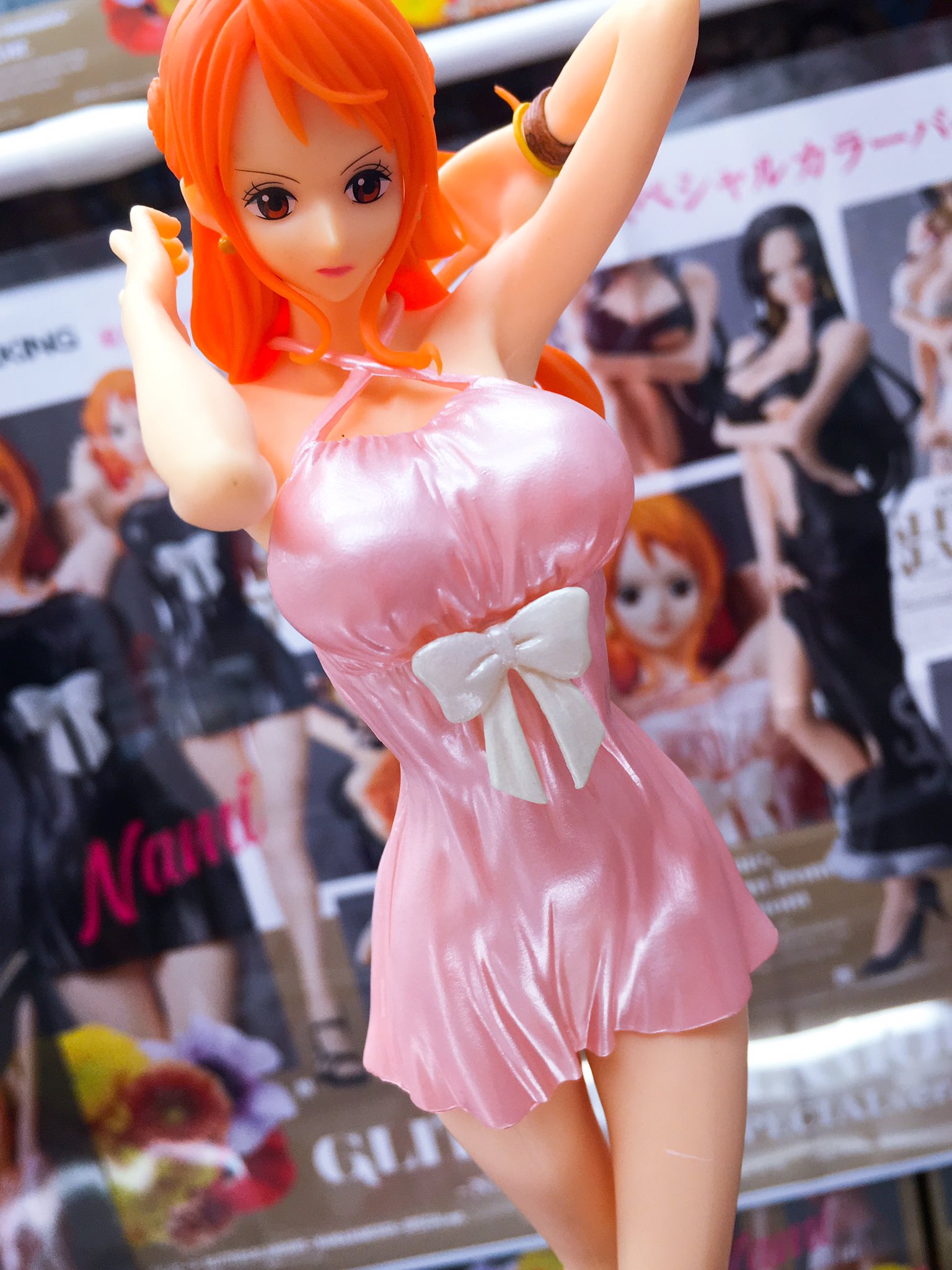 Nami Film Gold Special Color ของแท้ JP แมวทอง - Glitter & Glamours Banpresto [โมเดลวันพีช]