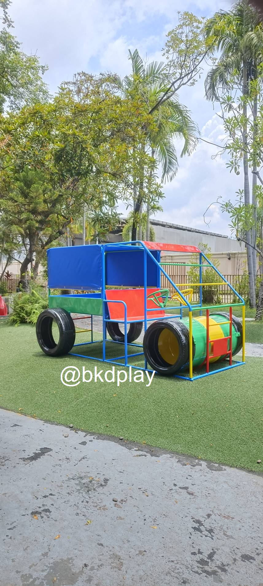 รถสิงห์ทะเลทราย, เครื่องเล่นสนามกลางแจ้ง , เครื่องเล่นสนามแบบเหล็ก,รถเหล็ก รถหัดขับเด็ก OutdoorPlayground, ราคาโรงงาน ขนาด 150x250x120 ซม.