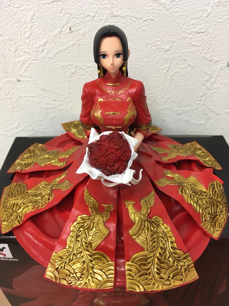 Boa Hancock ของแท้ JP แมวทอง - Zoukei Monogatari Banpresto [โมเดลวันพีช]