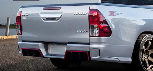 Vazooma-X VS Toyota Hilux Revo ใส่รถรุ่น Z-EditionDoubleCab4Drs.ตัวเตี้ย '18-On [ชุดแต่งที่คู่ควรกะบะพันธุ์แกร่่ง]