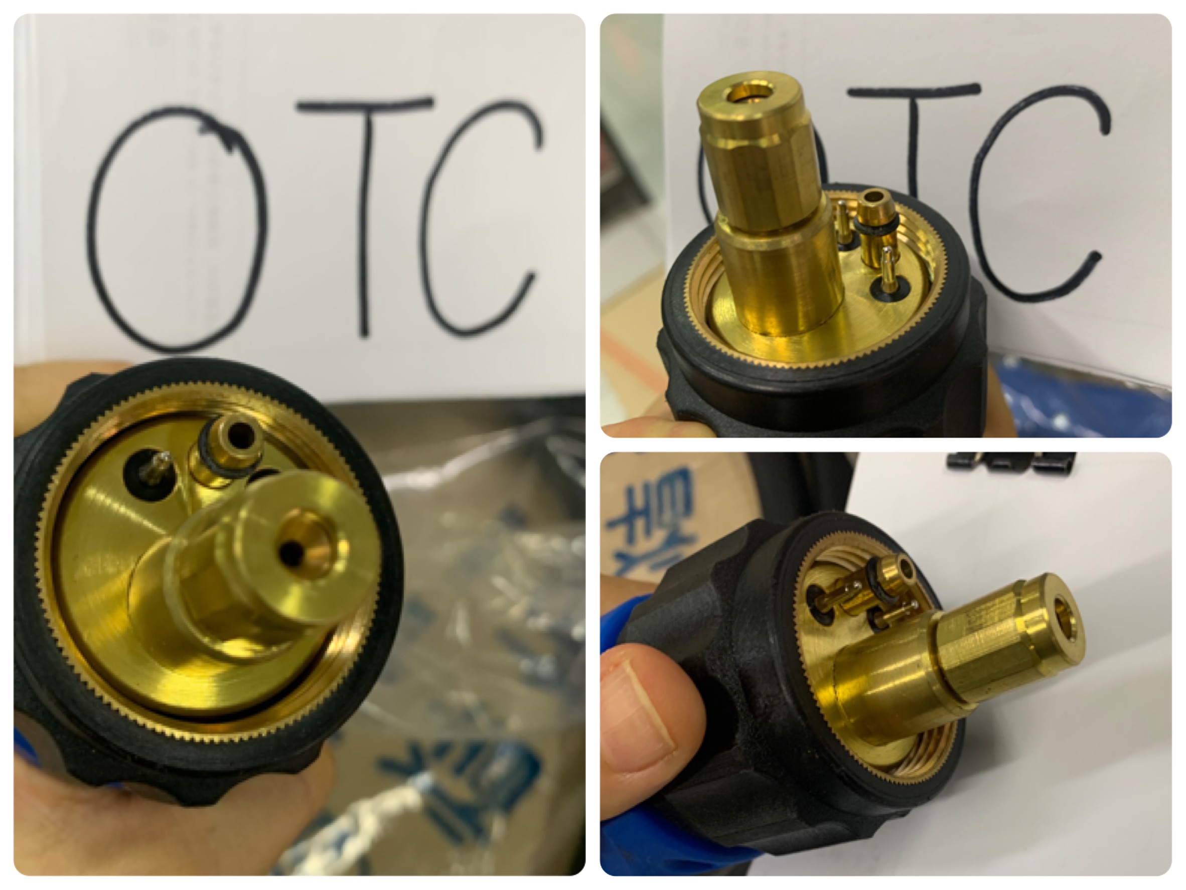 หัวเชื่อม CO2 350A ท้ายทรง OTC
