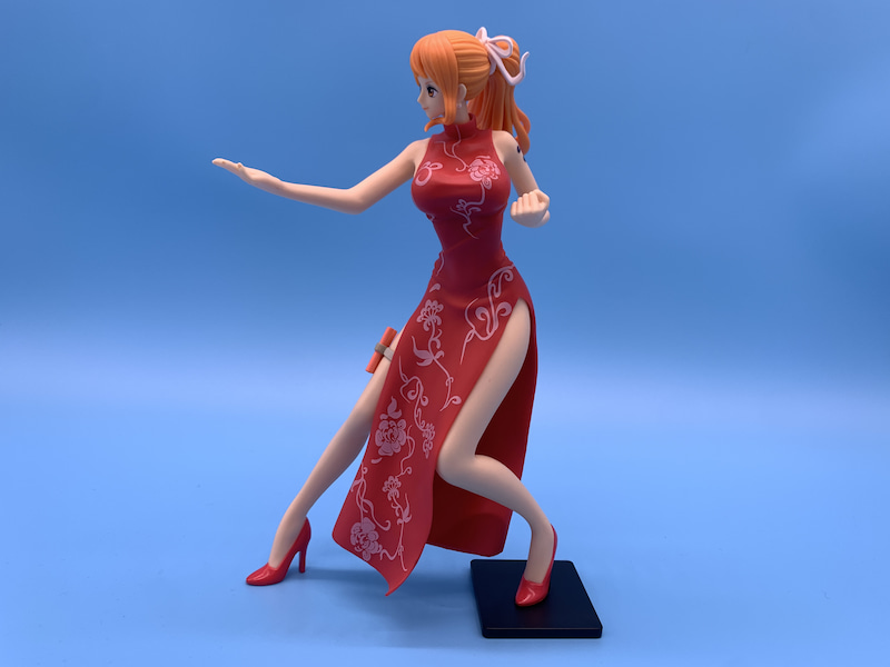 Nami Kung Fu Style ของแท้ JP แมวทอง - Glitter & Glamours Banpresto [โมเดลวันพีช]