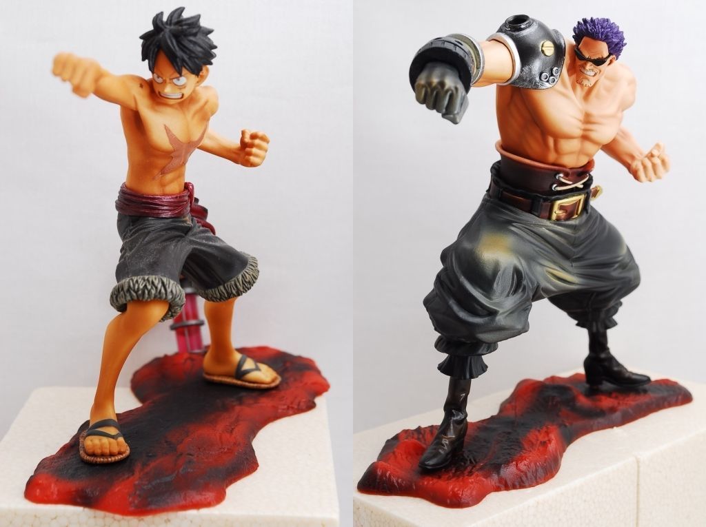 Film Z Set ของแท้ JP แมวทอง - Manhood Banpresto [โมเดลวันพีช] (2 ตัว)