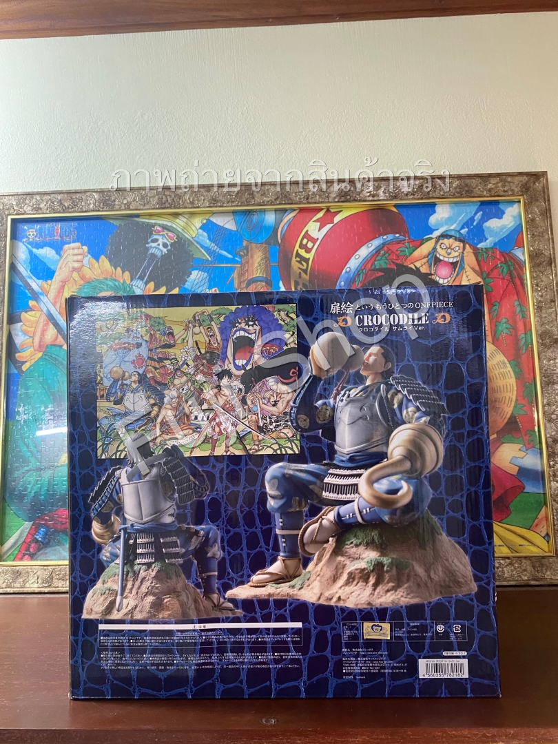 Crocodile ของแท้ JP แมวทอง - Door Painting Collection Figure Plex [โมเดลวันพีช]