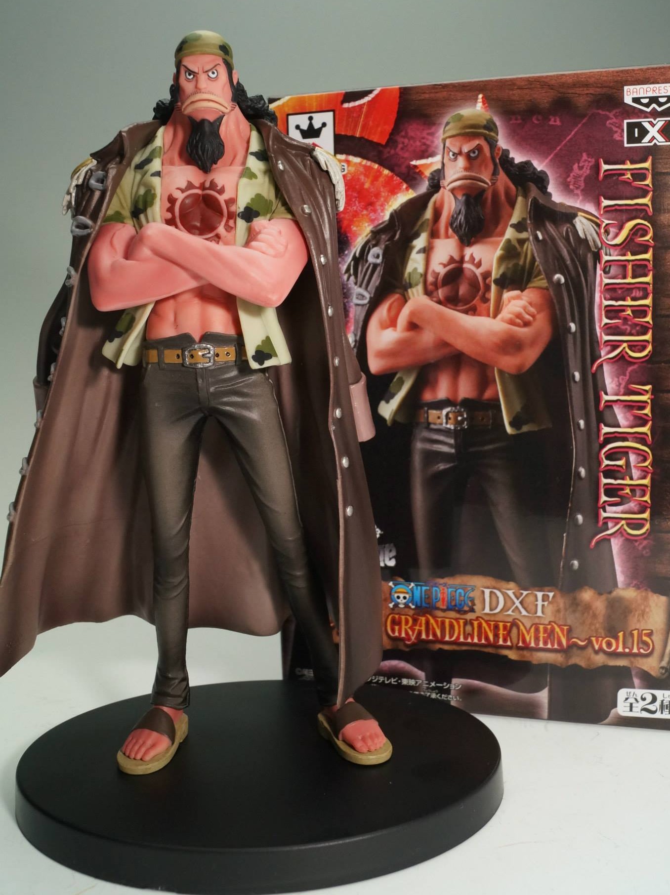 Fisher Tiger ของแท้ JP แมวทอง - Grandline Men Banpresto [โมเดลวันพีช]