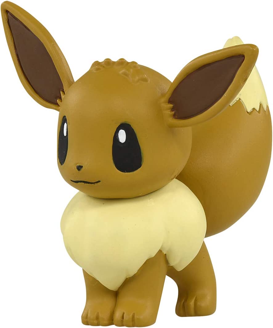 Eevee ของแท้ JP - Monster Collection Takara Tomy [โมเดลโปเกมอน]