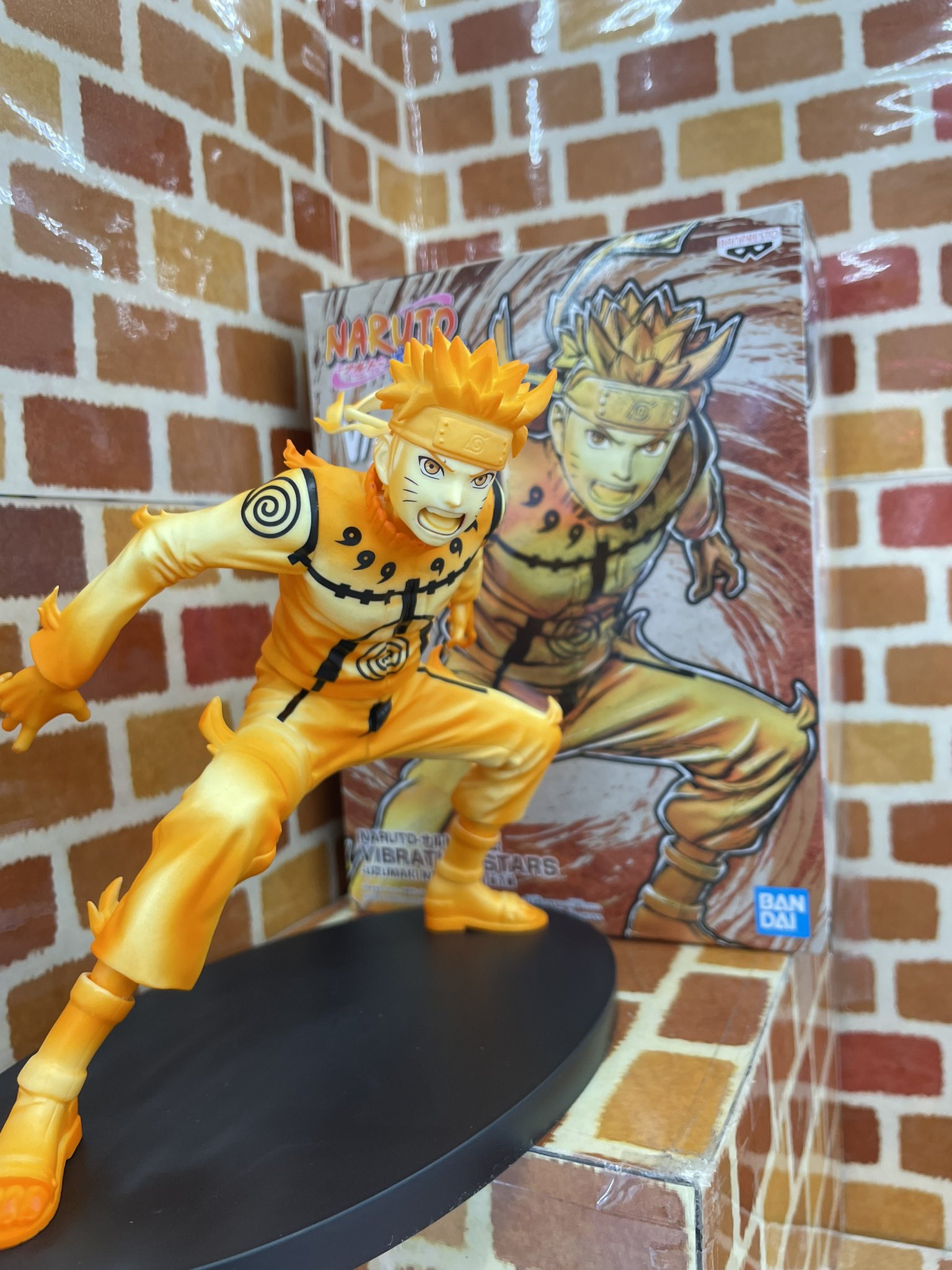Naruto Nine-Tails Chakra Mode ของแท้ JP - Vibration Stars Banpresto [โมเดลนารูโตะ]